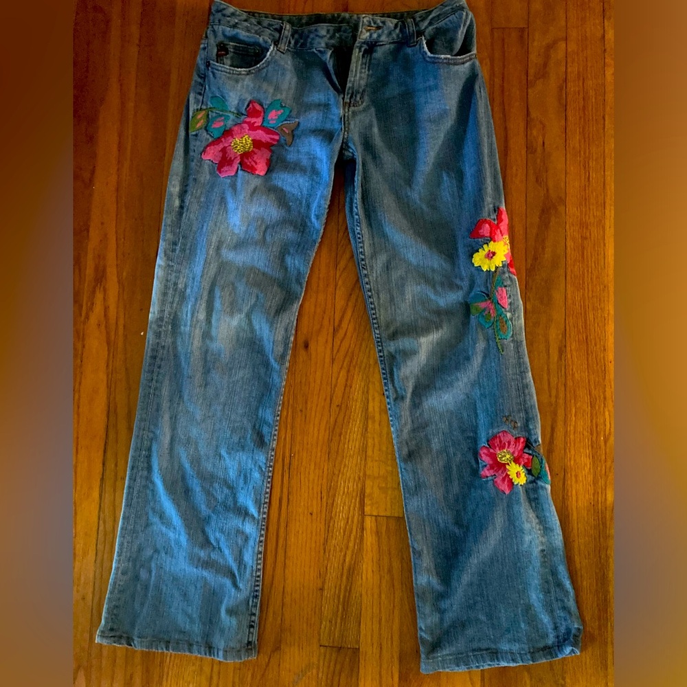 Beautiful embroidered Denim